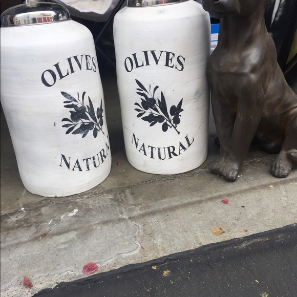 Biot Olive Patine Provence Jaune - Eye of the Day Garden  French, Provençal XL Olive Ceramic Jars/ Planters
